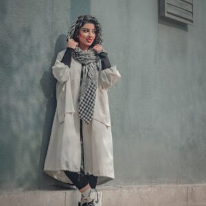 Manteau long élégant — photo d’exemple O’Chic